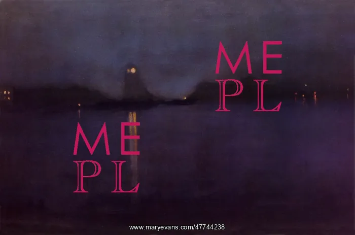  : Nocturne, by Whistler