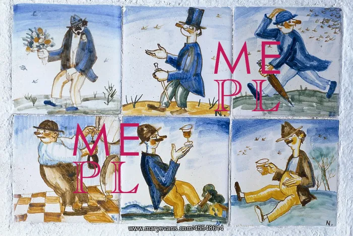 : NOGUeS, Xavier. Tiles with drunk men : NOGUeS, Xavier. Tiles with drunk men