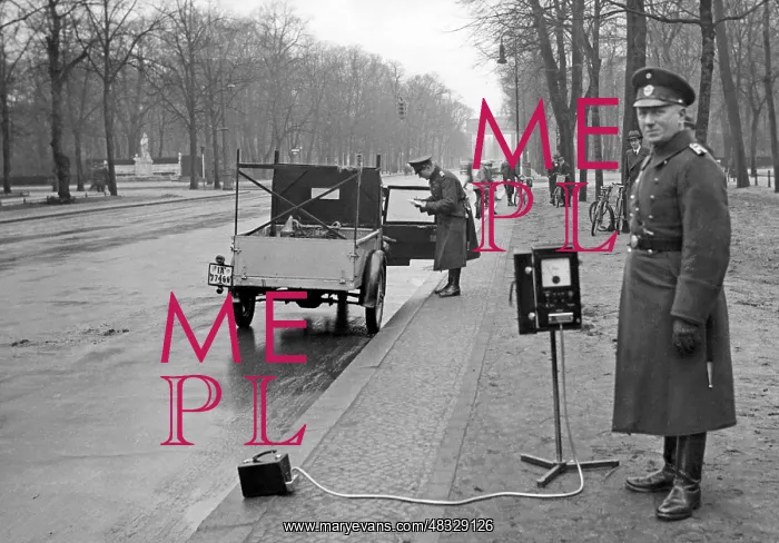 : Noise measurements in Berlin, 1934 : Noise measurements in Berlin, 1934