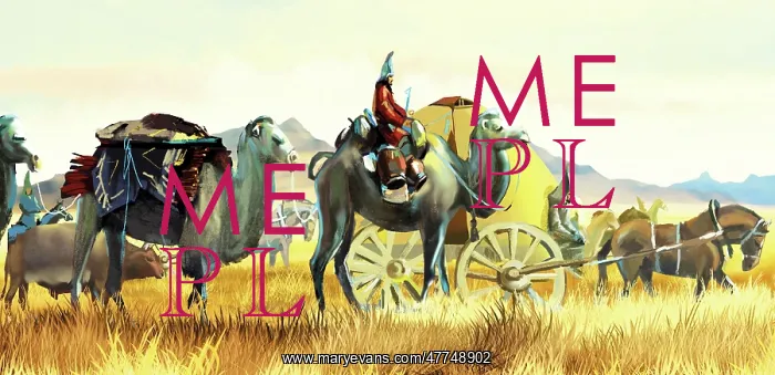 : Nomad migration, Early Iron Age, Kazakhstan area : Nomad migration, Early Iron Age, Kazakhstan area