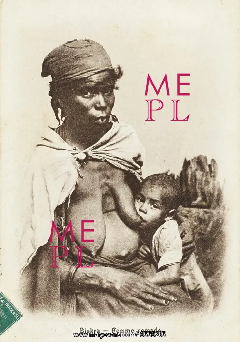 : Nomadic Mother breastfeeding child - Biskra : Nomadic Mother breastfeeding child - Biskra