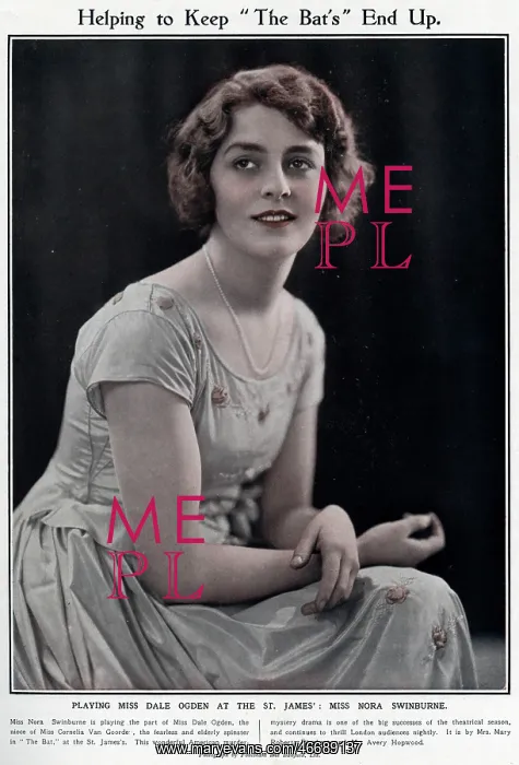: Nora Swinburne in 1922 : Nora Swinburne in 1922