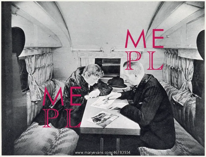  : Nora Swinburne selecting an Eccles caravan