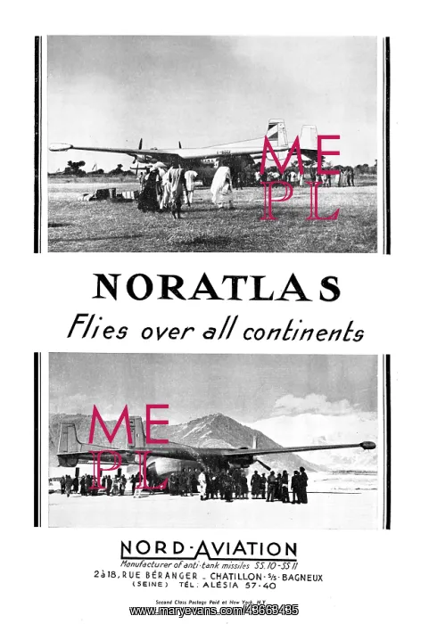 : Nord Aviation Noratlas : Nord Aviation Noratlas
