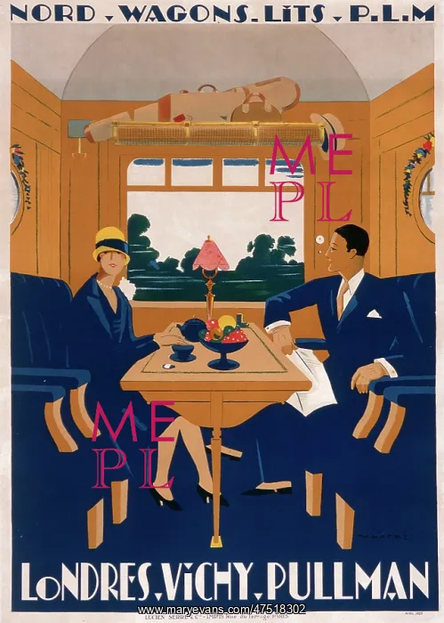 : Nord Wagons-Lits poster : Nord Wagons-Lits poster