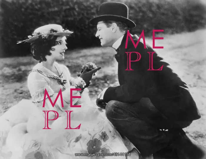 : Norma Shearer and Ralph Forbes in The trouper, 1928 : Norma Shearer and Ralph Forbes in The trouper, 1928