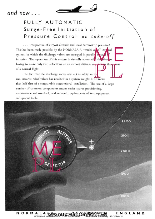 : Normalair Cabin Atmosphere Control : Normalair Cabin Atmosphere Control