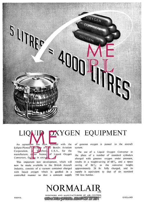 : Normalair Cabin Atmosphere Control - Liquid Oxygen Systems : Normalair Cabin Atmosphere Control - Liquid Oxygen Systems