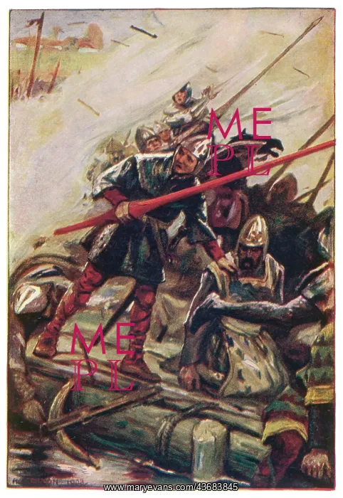 : NORMAN BATTLE SCENE : NORMAN BATTLE SCENE