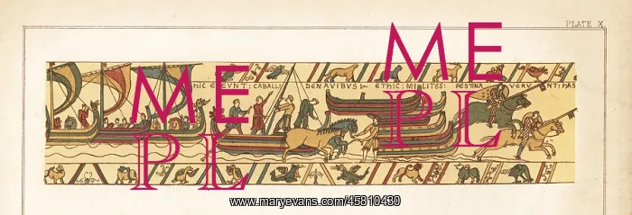 : The Norman flotilla under William, Duke of Normandy : The Norman flotilla under William, Duke of Normandy
