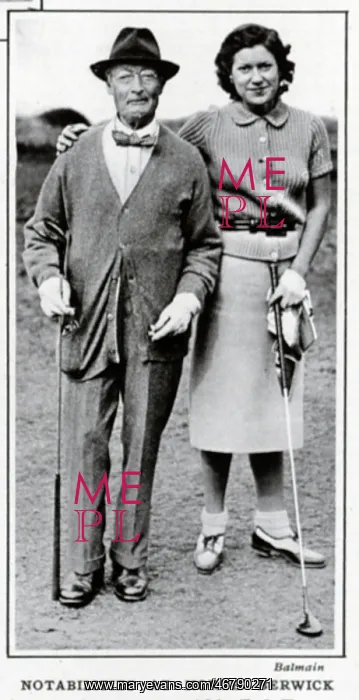 : Norman Hartnell and Lady Willingdon : Norman Hartnell and Lady Willingdon