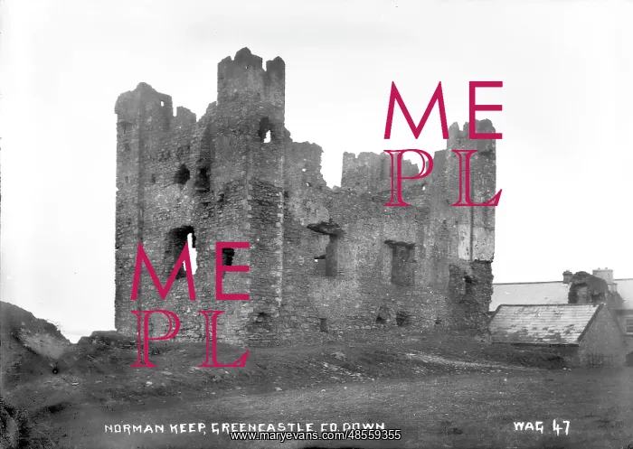 : Norman Keep, Greencastle, Co Down : Norman Keep, Greencastle, Co Down