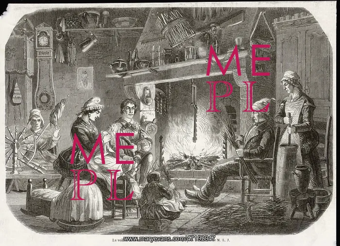  : Normandy Peasants 1856