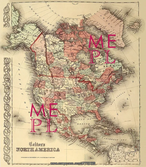 : North America 1865 : North America 1865