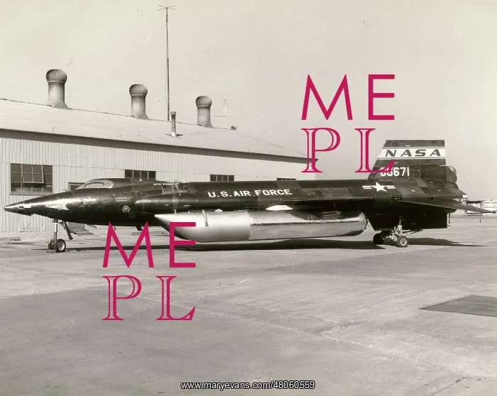 : North American X-15A-2 56-6671 : North American X-15A-2 56-6671