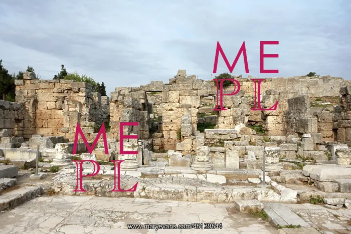 : North Basilica, Corinth, Greece : North Basilica, Corinth, Greece