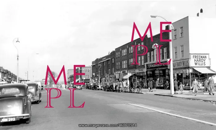  : North Cheam, London Road c1955