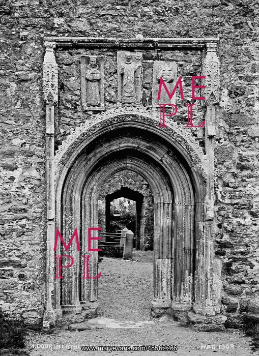 : North Door in Cathedral, Clonmacnois : North Door in Cathedral, Clonmacnois