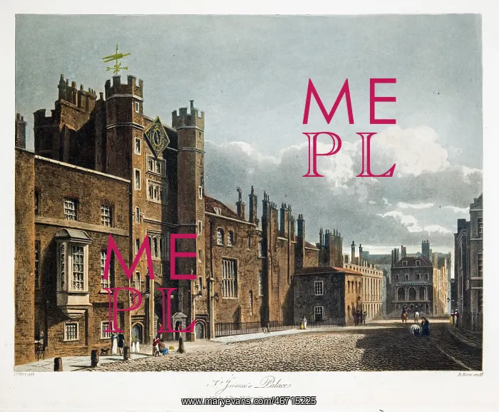 : The North Front, St James's Palace : The North Front, St James's Palace
