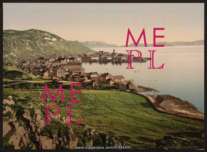 : From the north, Hammerfest, Norway : From the north, Hammerfest, Norway