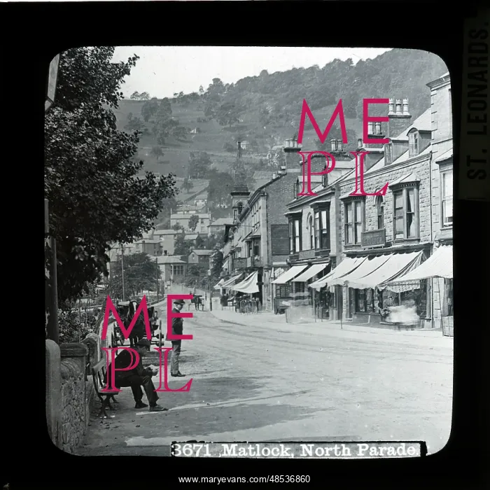 : North Parade, Matlock, Derbyshire : North Parade, Matlock, Derbyshire