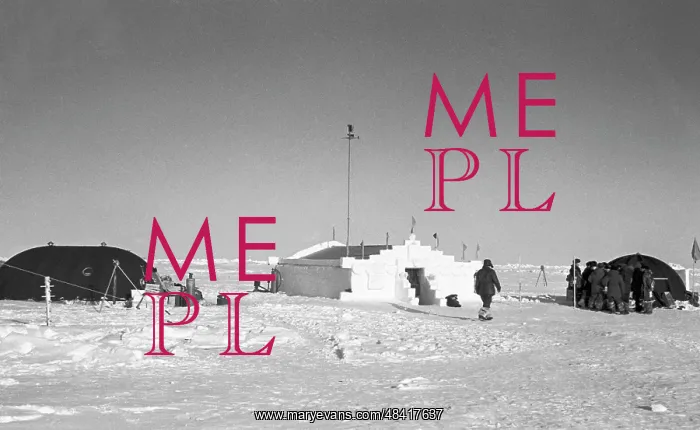 : North Pole-3 drifting ice station, 1954 : North Pole-3 drifting ice station, 1954