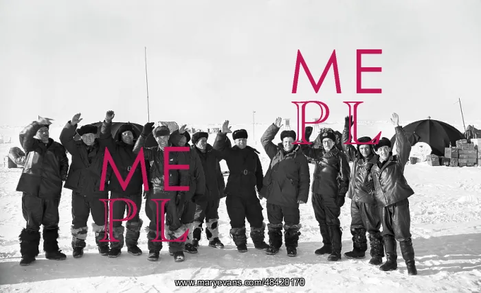 : North Pole-3 drifting ice station, 1954 : North Pole-3 drifting ice station, 1954