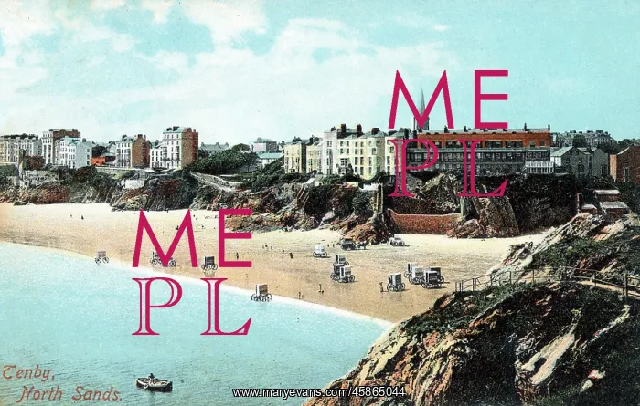 : North Sands, Tenby, Wales : North Sands, Tenby, Wales