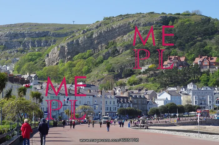 : North Wales - Llandudno - The Foreshore : North Wales - Llandudno - The Foreshore