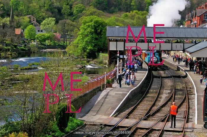 : North Wales - Llangollen Railway Station : North Wales - Llangollen Railway Station