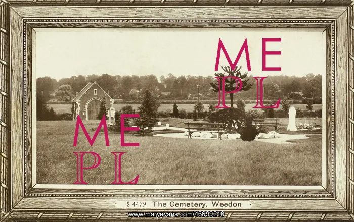  : Northamptonshire - The Cemetery - Weedon Bec