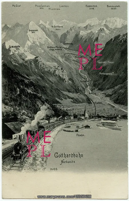 : The Northern end of the Gotthard Railway : The Northern end of the Gotthard Railway