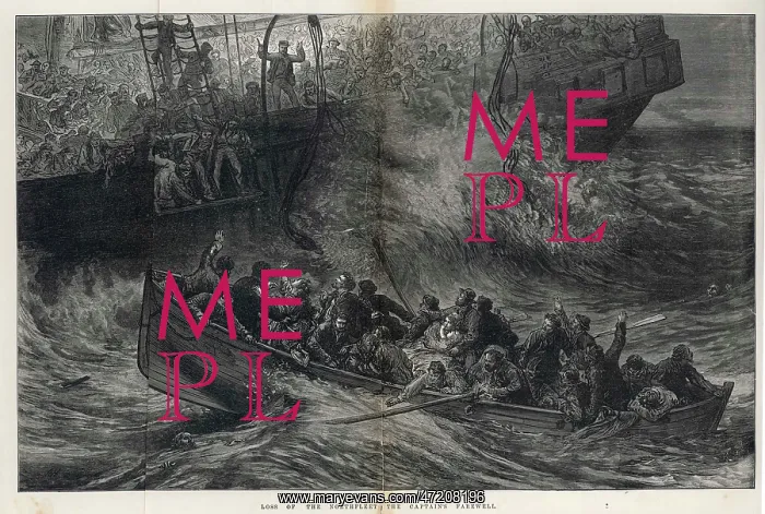 : NORTHFLEET WRECKED 1873 : NORTHFLEET WRECKED 1873
