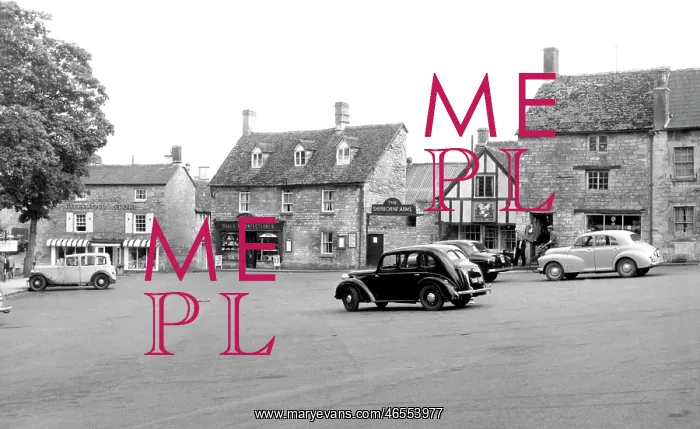 : Northleach, Market Square c1955