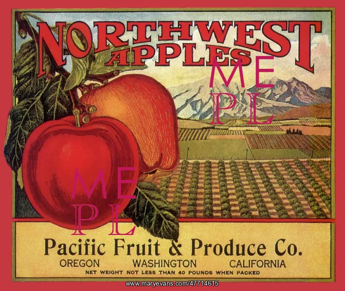  : Northwest Apple Label
