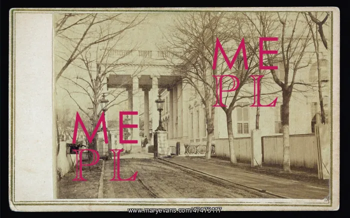 : Northwest facade of the White House : Northwest facade of the White House