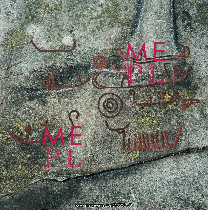 : NORWAY. Begby. Boats (1000 BC.) : NORWAY. Begby. Boats (1000 BC.)