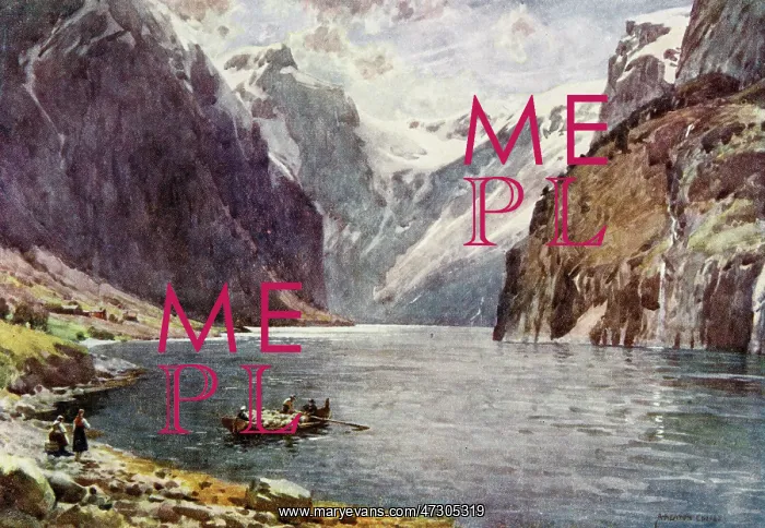  : NORWAY / NAEROFJORD 1914