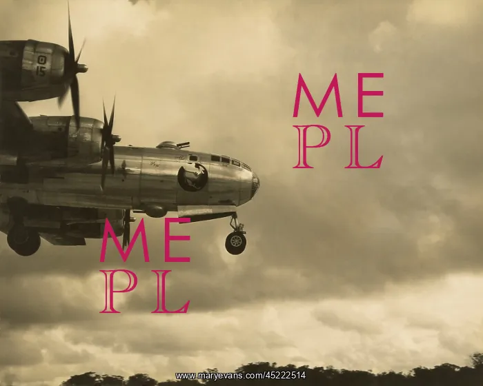 : Nose of a B-29 bomber coming in for a landing ? : Nose of a B-29 bomber coming in for a landing ?