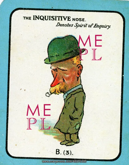 : The Nose Game - Inquisitive Nose B3 : The Nose Game - Inquisitive Nose B3