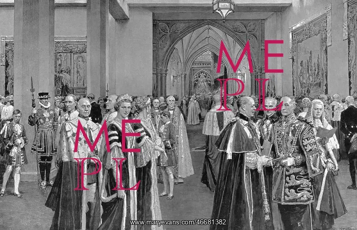 : Notables assembled in the Abbey annexe at 1937 Coronation : Notables assembled in the Abbey annexe at 1937 Coronation