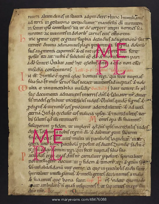 : Noted Breviary (Fragment) : Noted Breviary (Fragment)