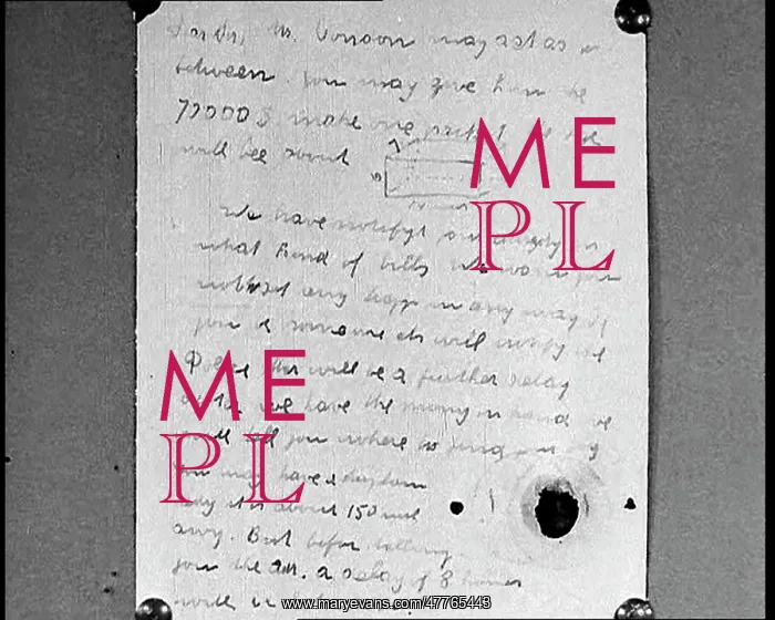 : Notes Of Ransom Being Shown As Articles Of : Notes Of Ransom Being Shown As Articles Of