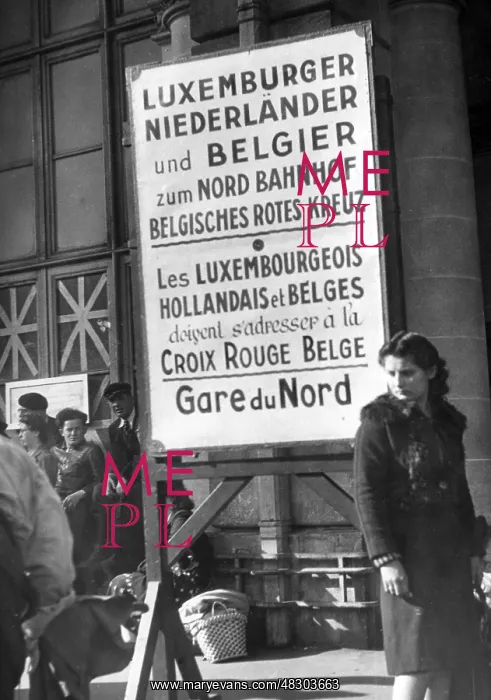 : Notice for refugees from Benelux countries - Gare de l'Est : Notice for refugees from Benelux countries - Gare de l'Est