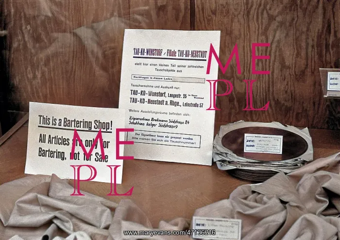 : Notices in a bartering shop : Notices in a bartering shop