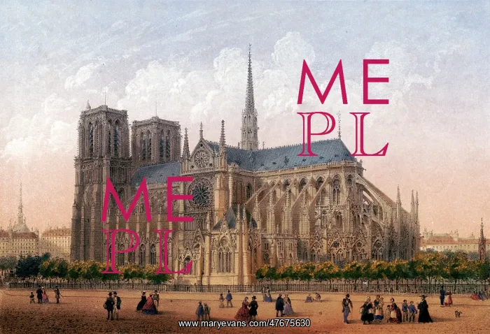 : Notre-Dame de Paris, 1870s : Notre-Dame de Paris, 1870s
