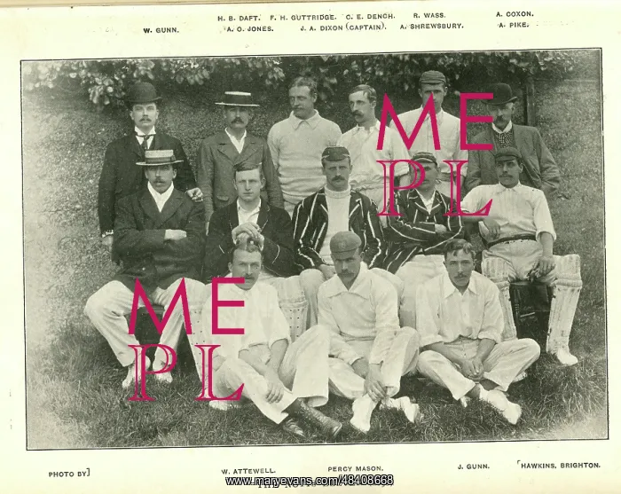 : Nottinghamshire Cricket Team 1898 : Nottinghamshire Cricket Team 1898