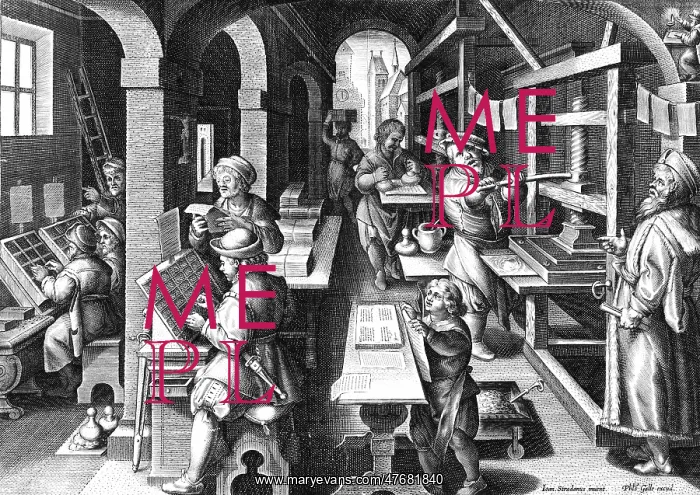 : Nova Reperta, The Invention of Book Printing : Nova Reperta, The Invention of Book Printing