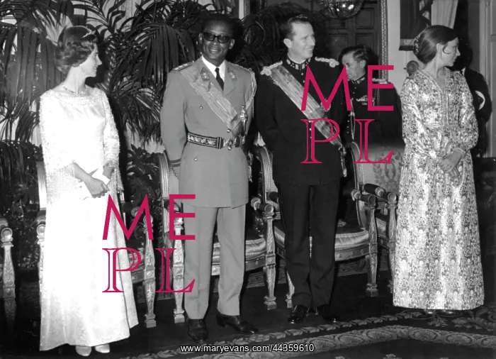 : November 1969 - General Mobutu On State Visit To Belgium : November 1969 - General Mobutu On State Visit To Belgium