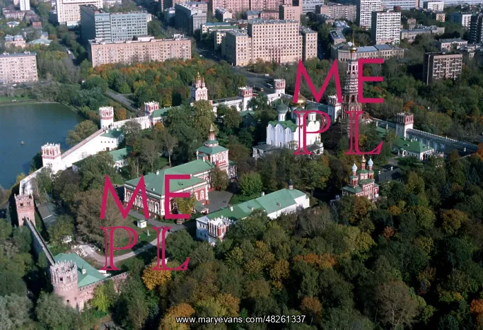 : Novodevichy Convent in Moscow, 1988 : Novodevichy Convent in Moscow, 1988